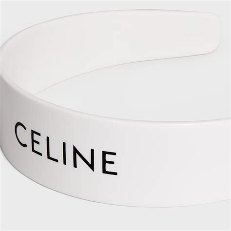 celine headband white|celine hair accessories uk.